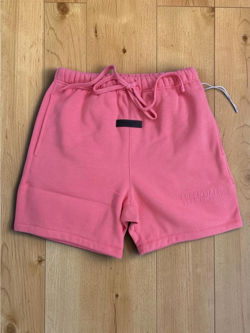 Fear of God Essentials Sweat Shorts – Coral – Medium – Brand New